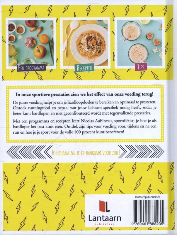 Achterkant van Runningfood