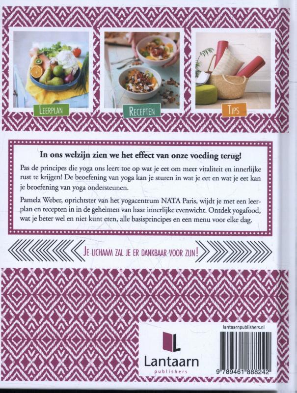 Achterkant van Yogafood