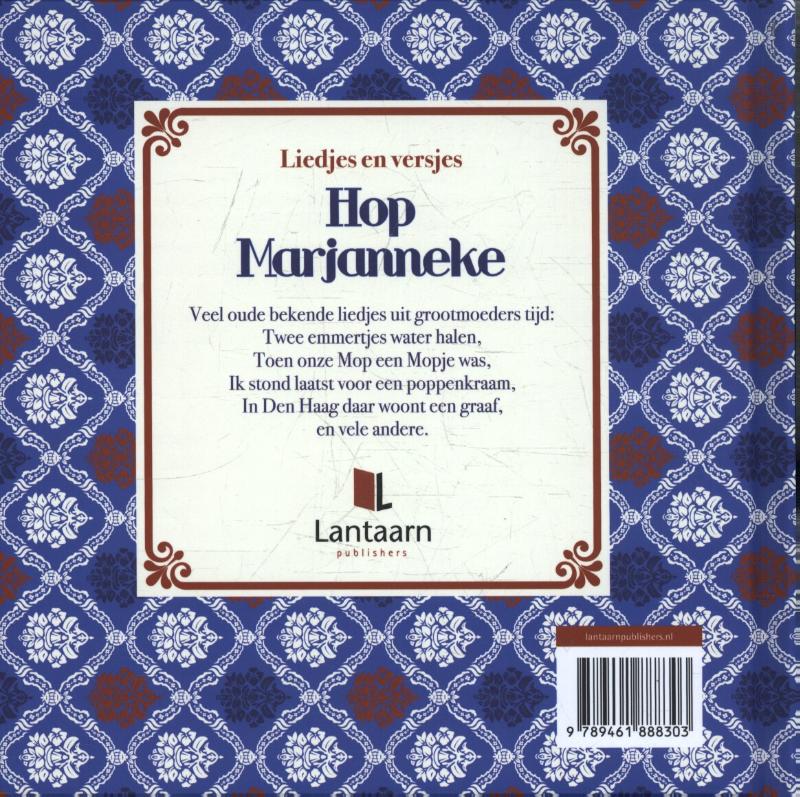 Achterkant van Hop Marjanneke