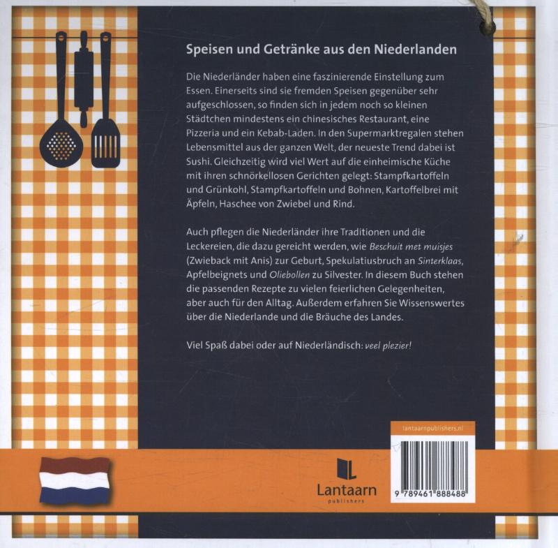 Achterkant van Traditionelle niederländische Küche