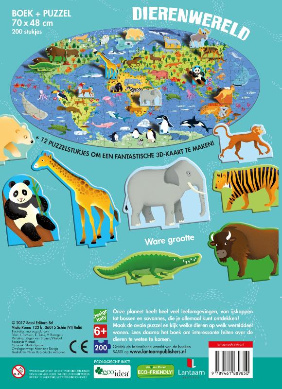 Achterkant van Reis, ontdek, leer Dierenwereld