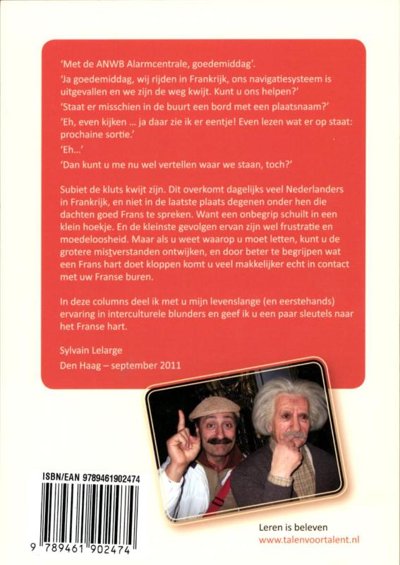 Achterkant van Question de savoir-vivre