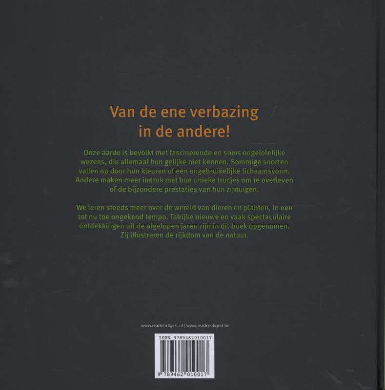 Achterkant van De mysterieuze natuur