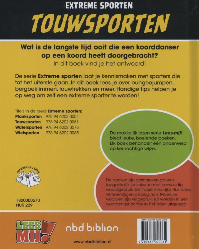 Achterkant van Touwsporten