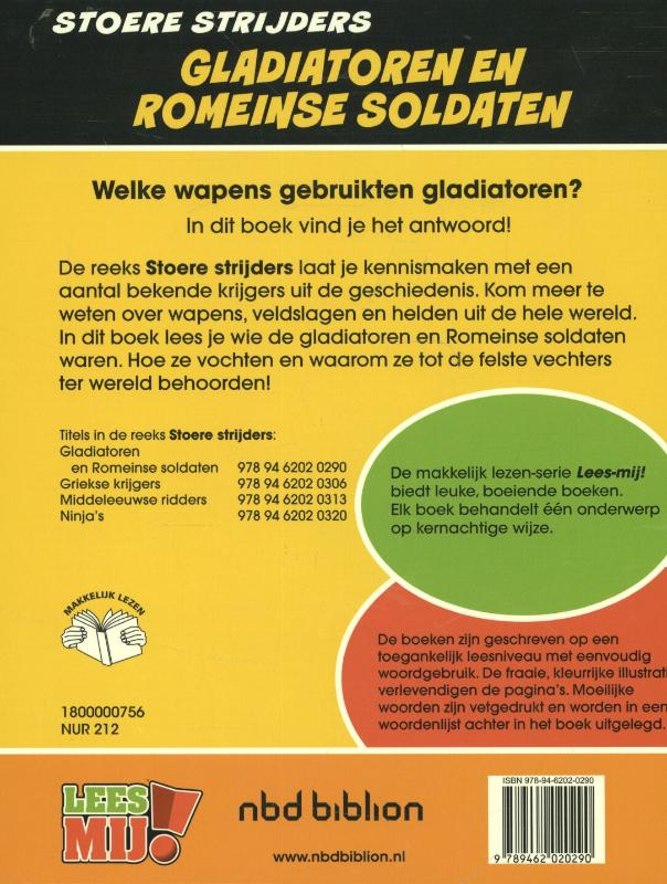 Achterkant van Gladiatoren en Romeinse soldaten