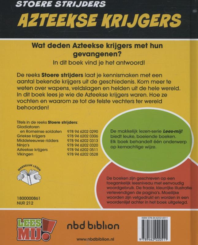 Achterkant van Azteekse krijgers