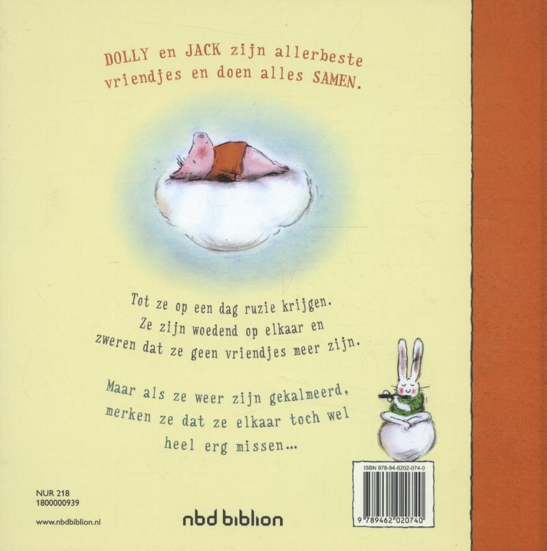 Achterkant van Vriendjes?