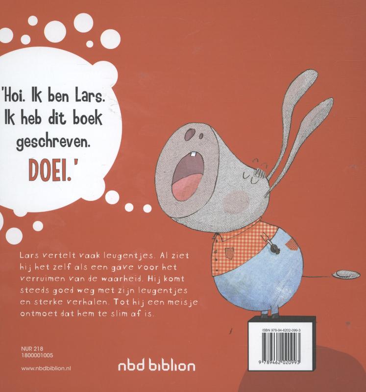 Achterkant van Ik lieg niet!