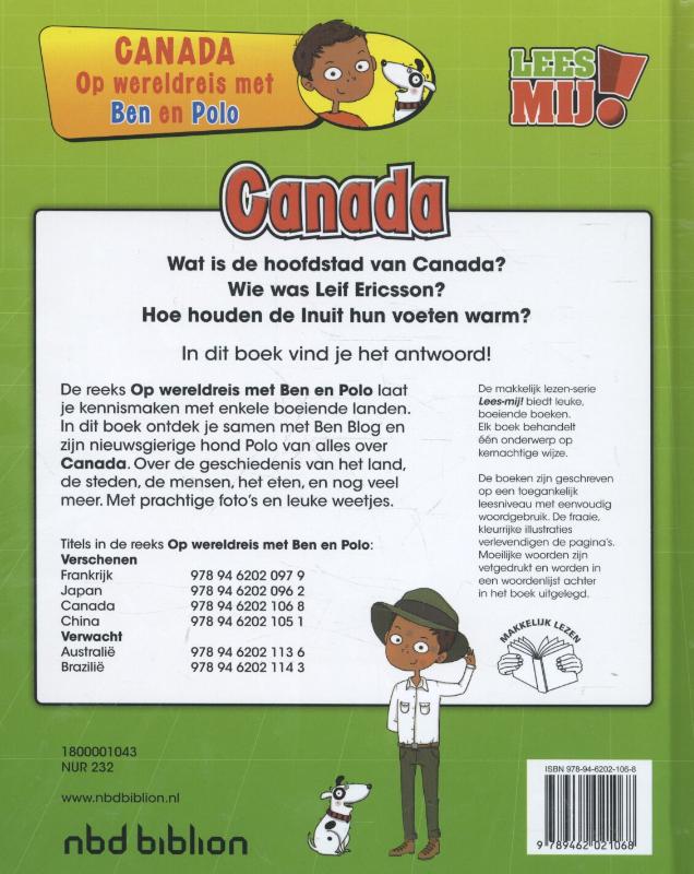 Achterkant van Canada