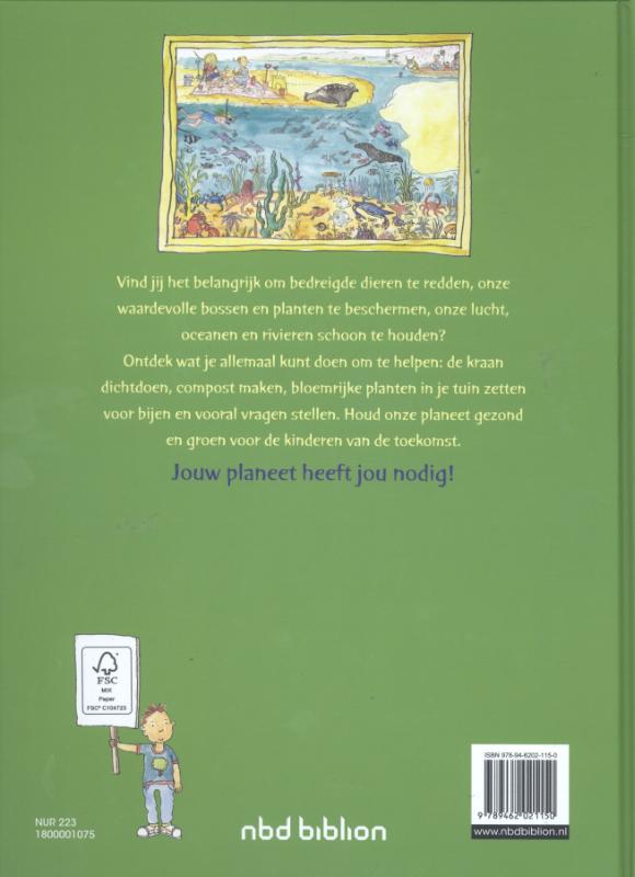 Achterkant van Het grote groene boek
