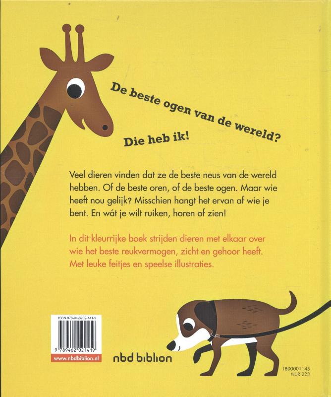 Achterkant van De allerbeste neuzen, oren, ogen