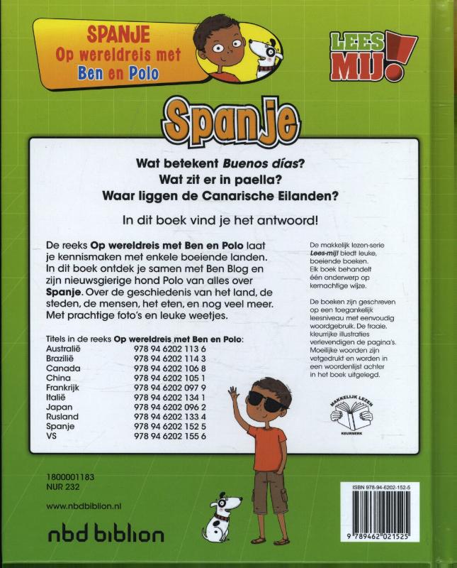 Achterkant van Spanje