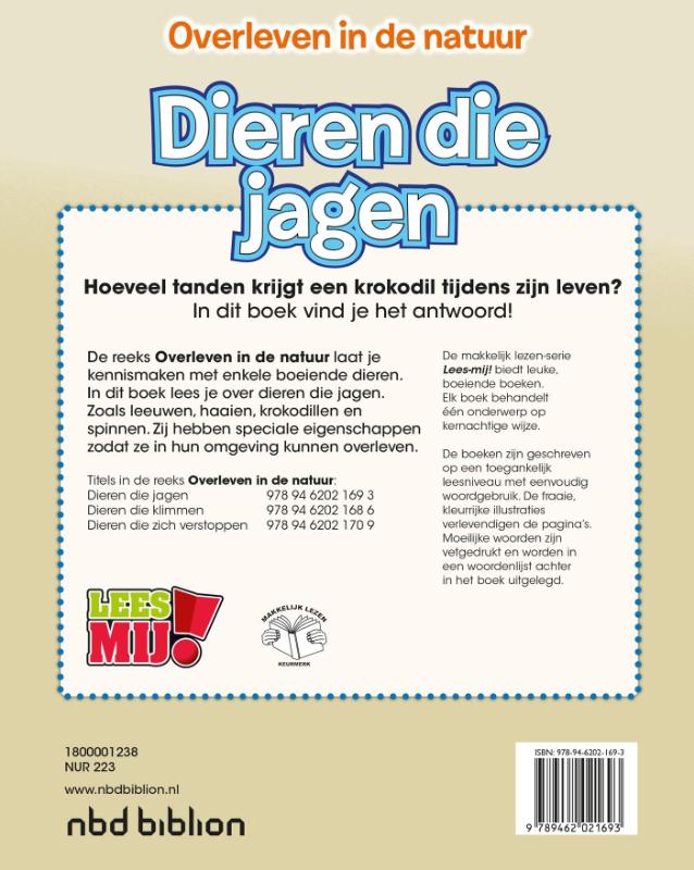 Achterkant van Dieren die jagen