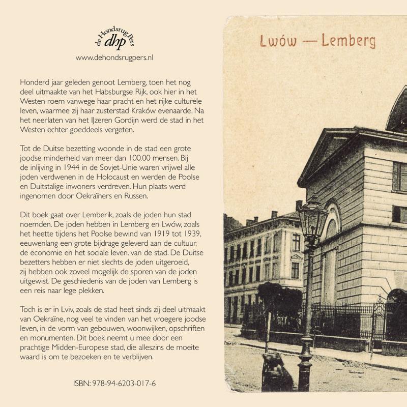 Achterkant van De joden van Lemberg