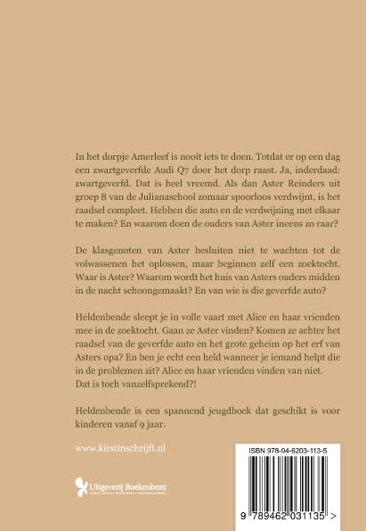 Achterkant van Heldenbende