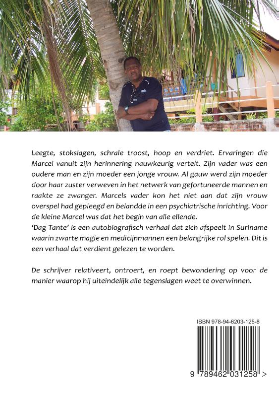 Achterkant van Dag tante