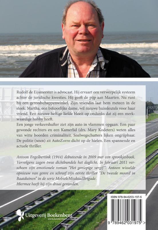 Achterkant van Een moordvent