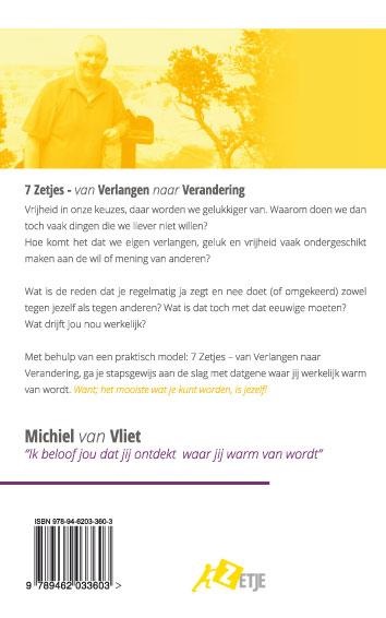Achterkant van Zeven zetjes van verlangen naar verandering