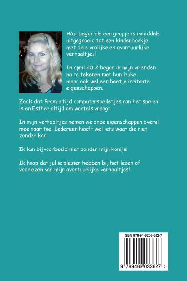 Achterkant van Het kleurrijke en avontuurlijke kinderboekje