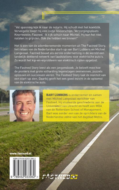 Achterkant van The fastned story