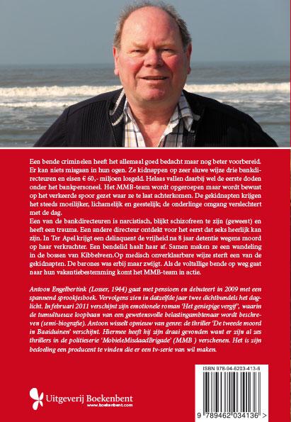Achterkant van Arm leven, rijk sterven