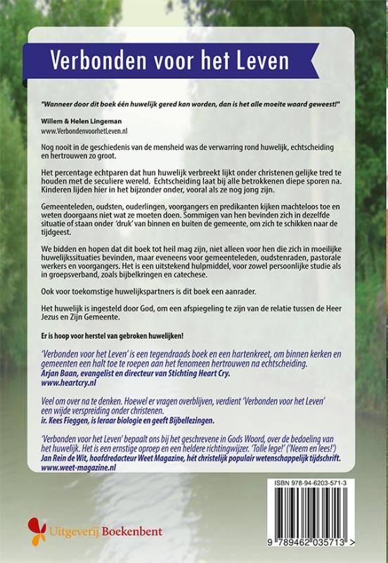 Achterkant van Verbonden voor het leven
