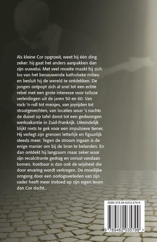 Achterkant van Cocky