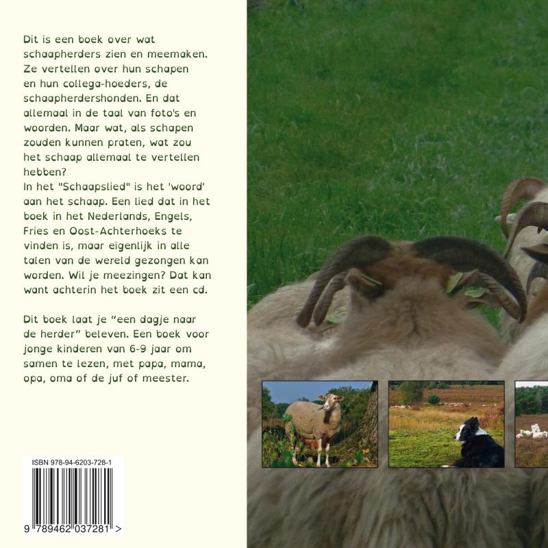 Achterkant van Een dagje naar de herder