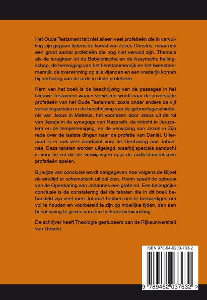 Achterkant van Onvervulde profetieën