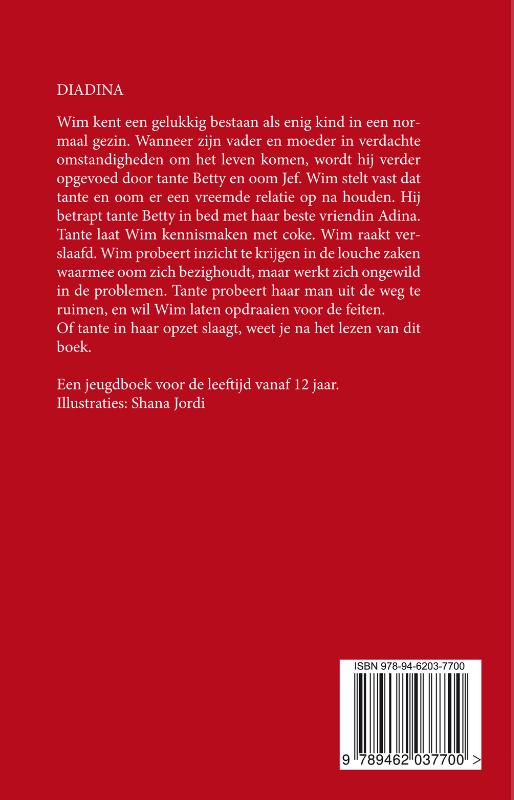 Achterkant van Diadina