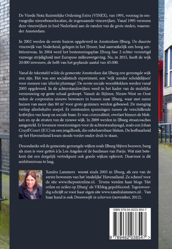 Achterkant van Sociaal experiment IJburg