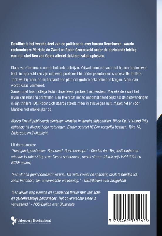 Achterkant van Deadline
