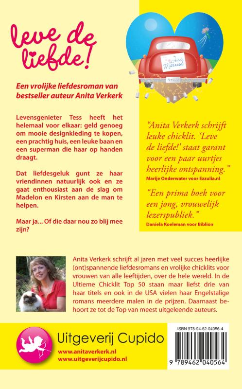 Achterkant van Leve de liefde!