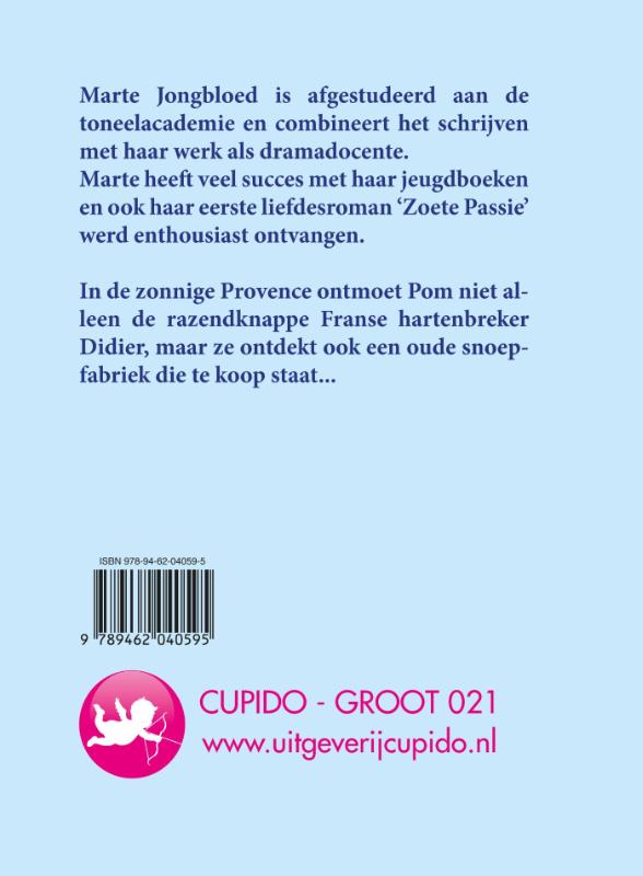 Achterkant van Zoete passie