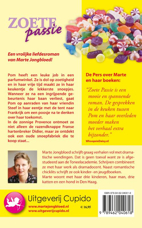 Achterkant van Zoete passie
