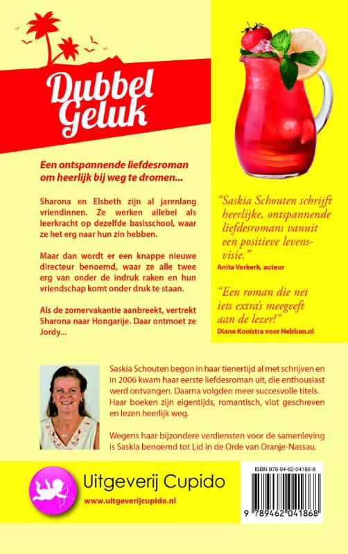 Achterkant van Dubbel geluk
