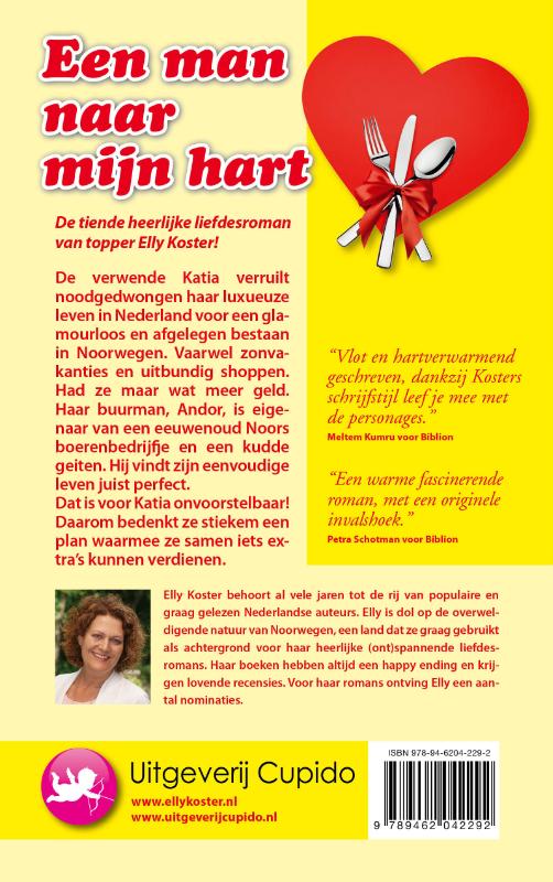 Achterkant van Een man naar mijn hart