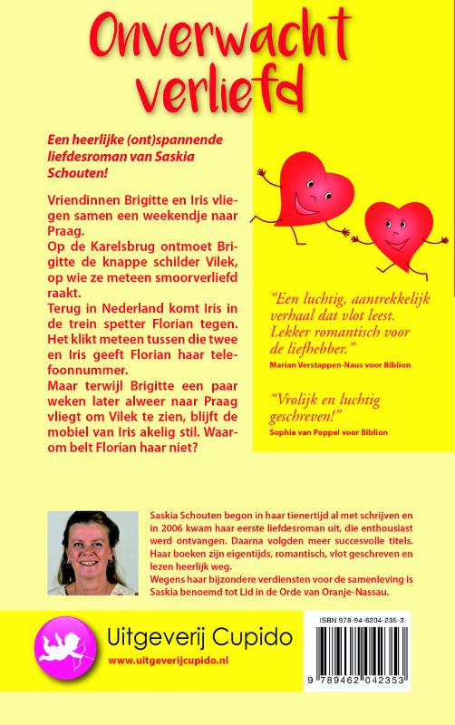 Achterkant van Onverwacht verliefd