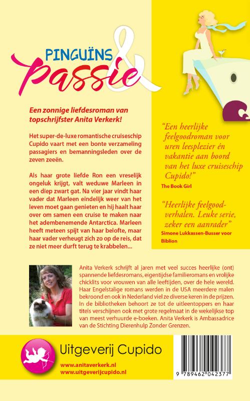 Achterkant van Pinguïns & Passie