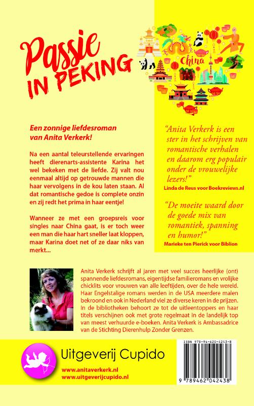 Achterkant van Passie in Peking
