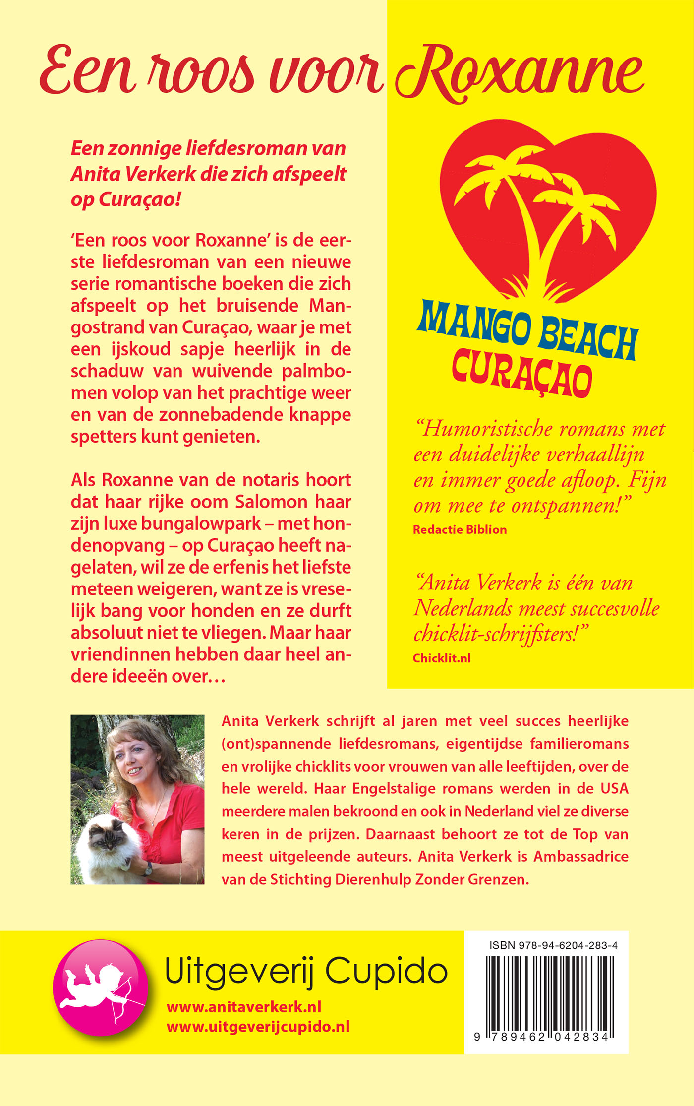 Achterkant van Een roos voor Roxanne