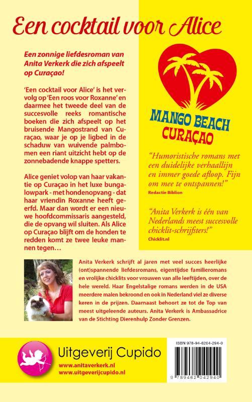 Achterkant van Een cocktail voor Alice