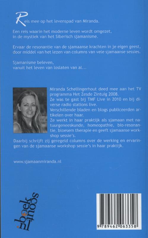 Achterkant van Leven vanuit het loslaten van al