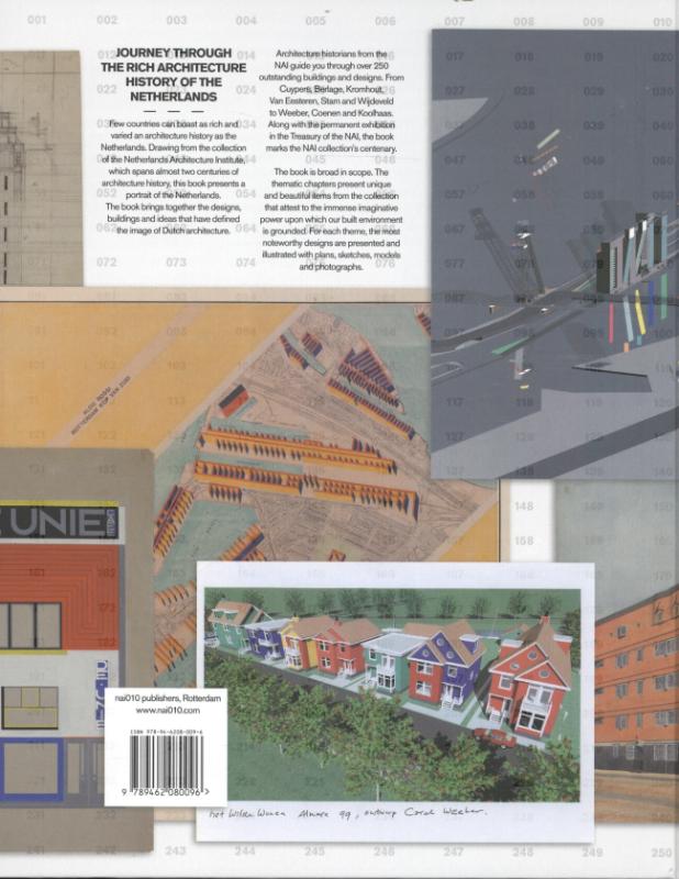 Achterkant van Dutch architecture in 250 highlights