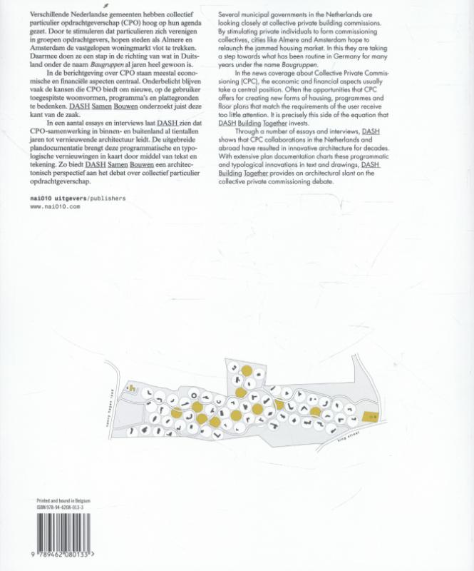 Achterkant van Samen bouwen / Building together