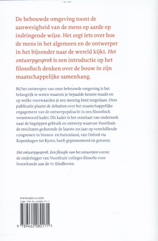 Achterkant van Het ontwerpgesprek