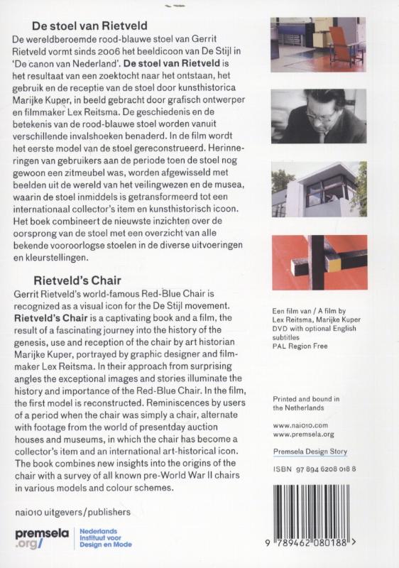 Achterkant van De stoel van Rietveld / Rietveld s Chair