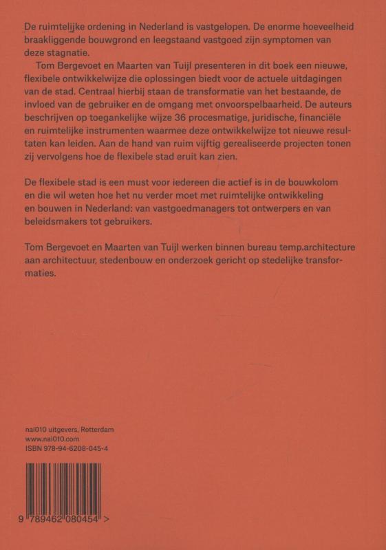 Achterkant van De flexibele stad