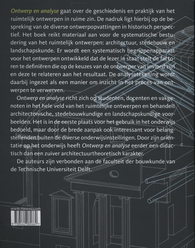 Achterkant van Ontwerp en analyse