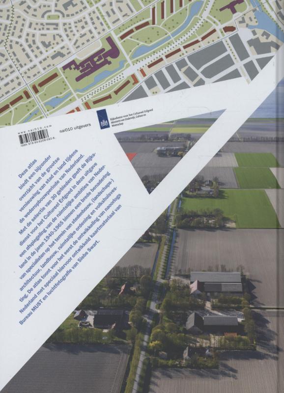 Achterkant van Atlas van de wederopbouw in Nederland 1940-1965